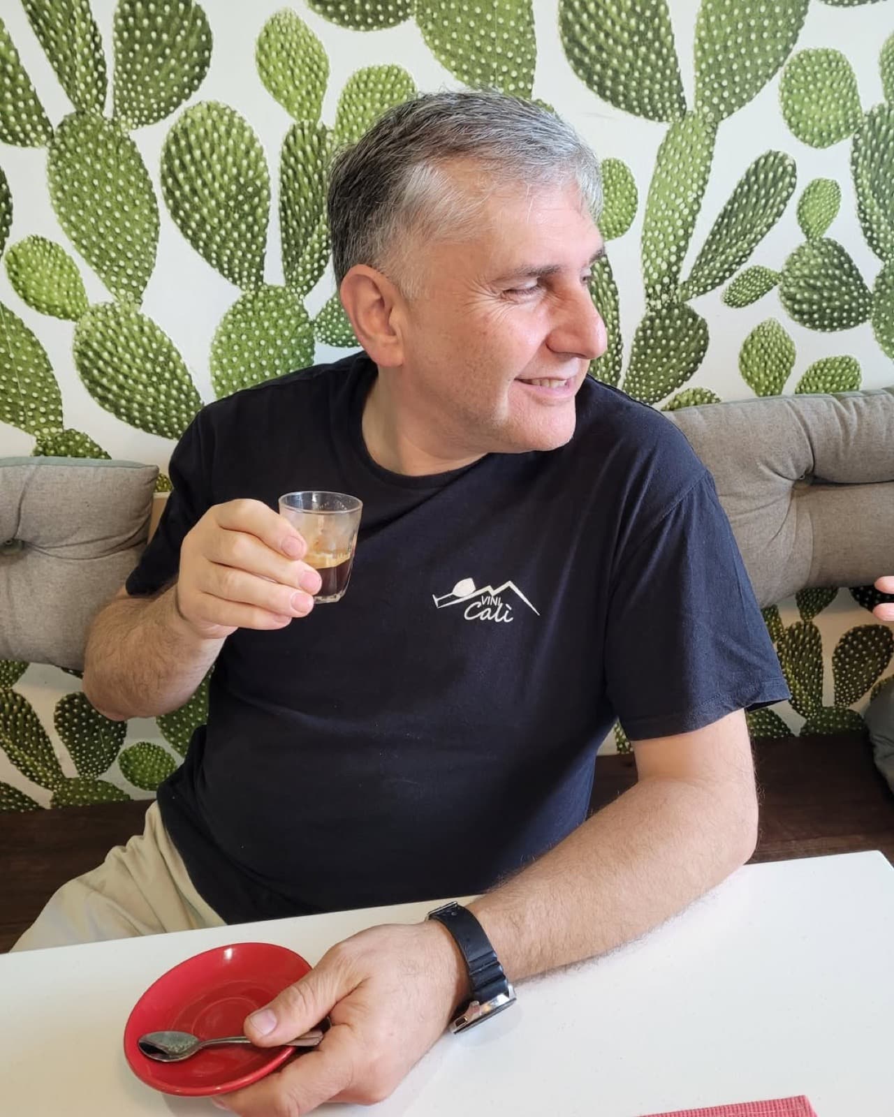 Inside Locale Newstead — espresso with the owner