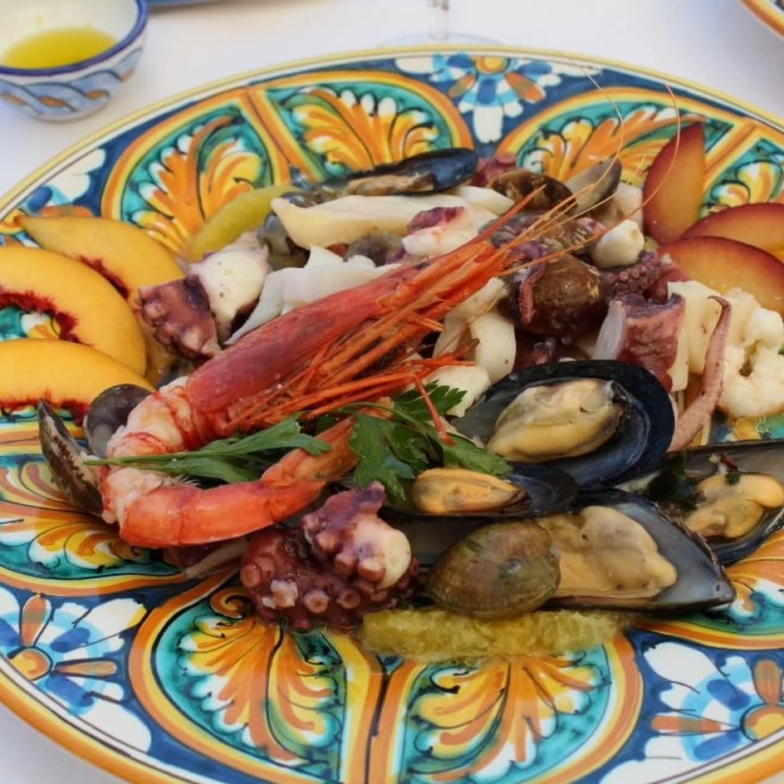 Sicilian seafood platter at Locale Newstead