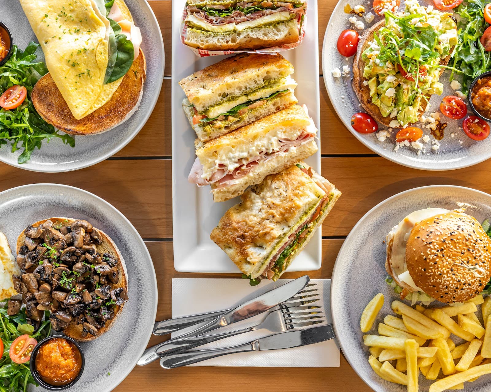 Double Shot Panini Cafe — New Farm, Brisbane