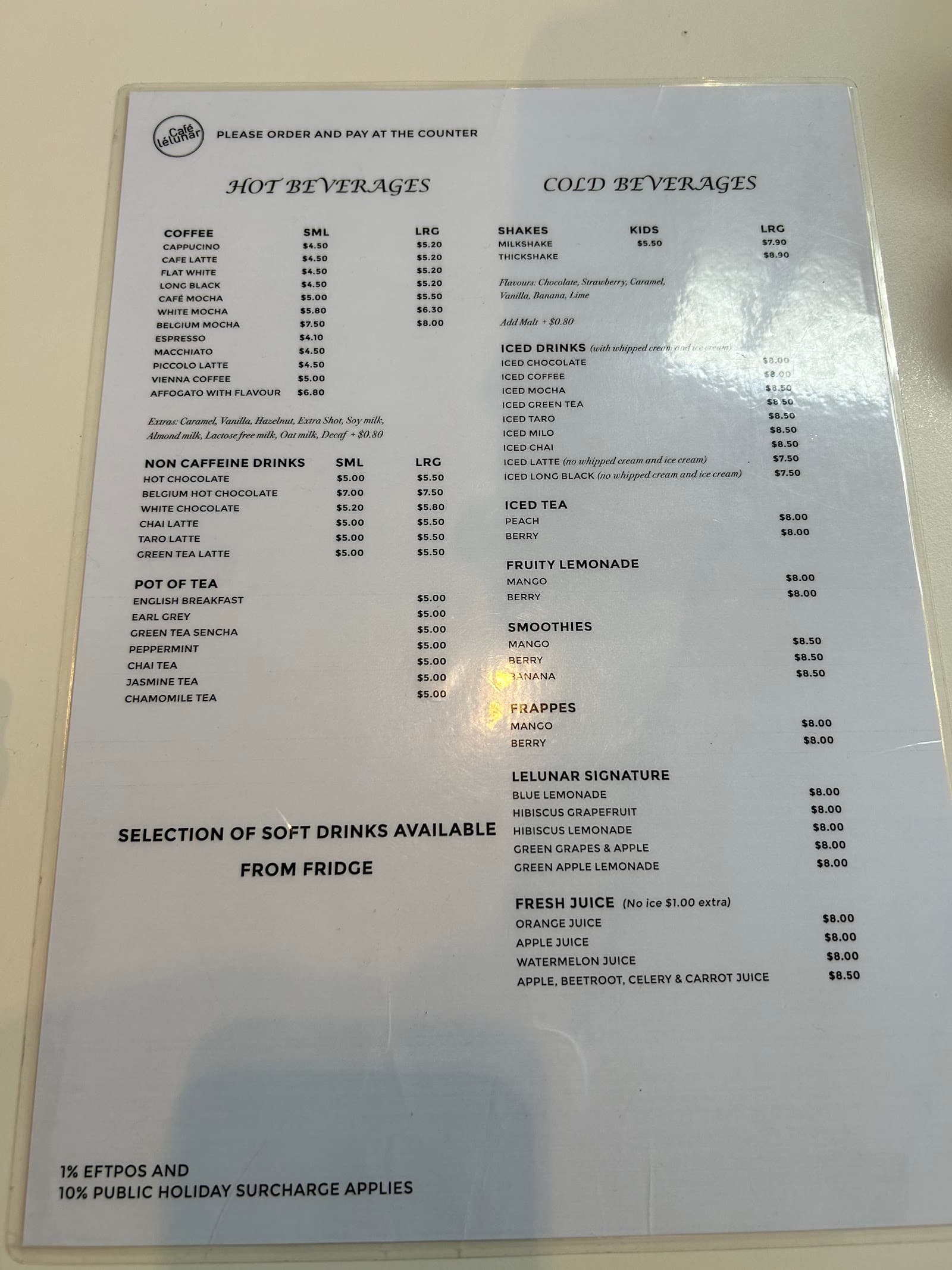 Cafe LeLunar — Chermside, Brisbane