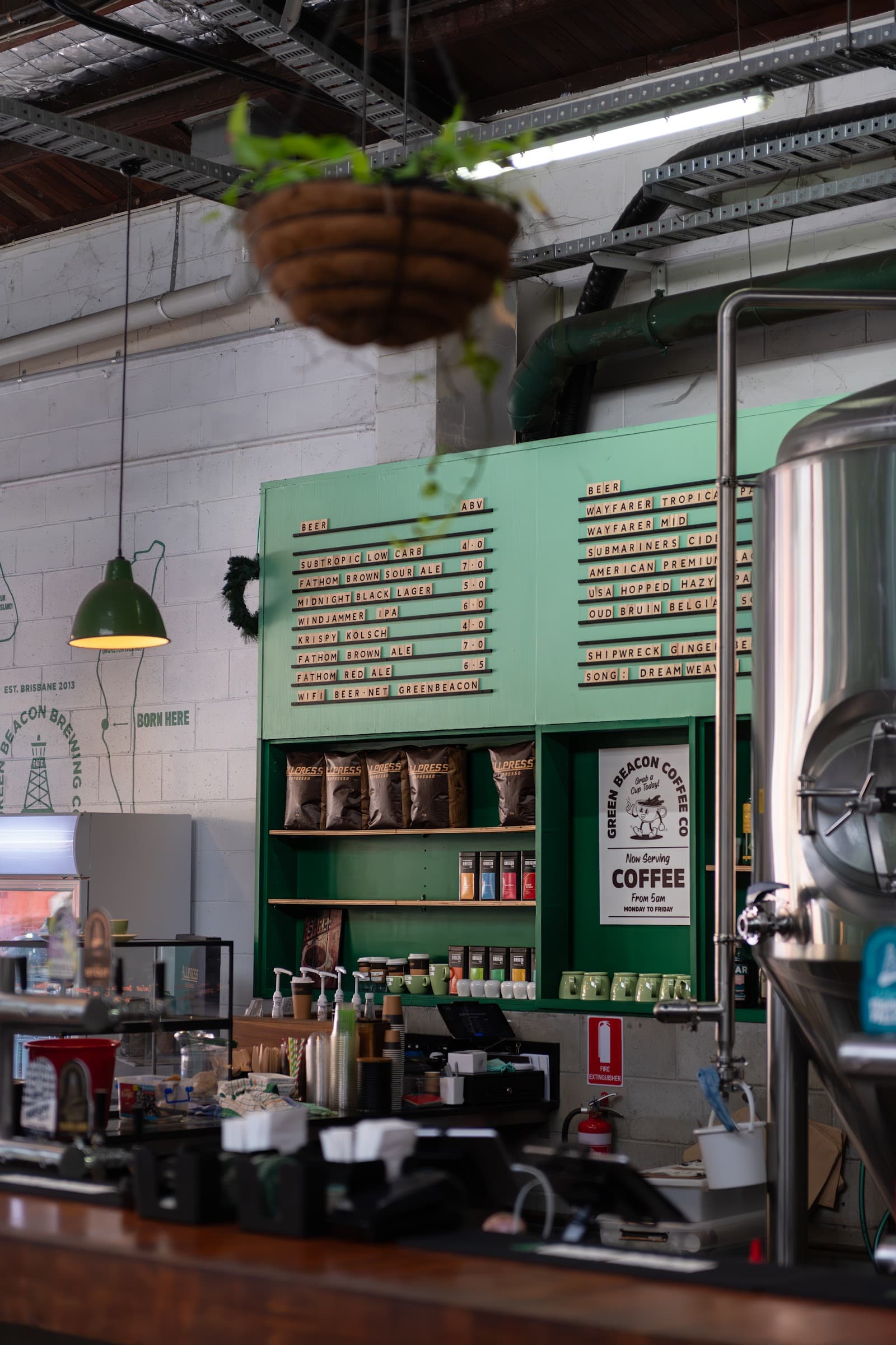 Green Beacon Brewing Co. — Teneriffe, Brisbane