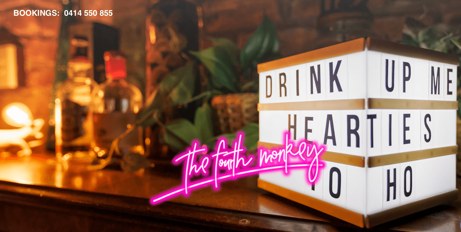 The Fourth Monkey Cocktail Bar & Grill — South Brisbane, Brisbane