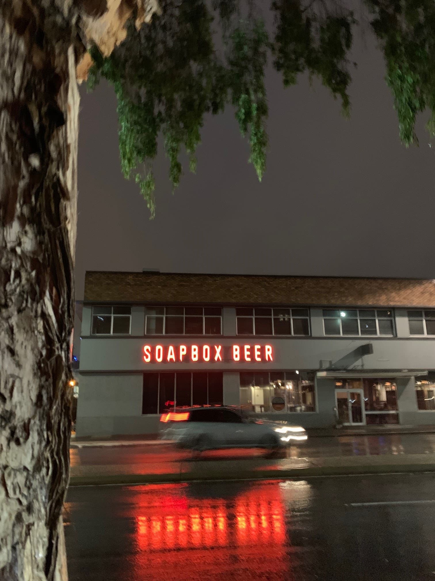 Soapbox Beer — Teneriffe, Brisbane