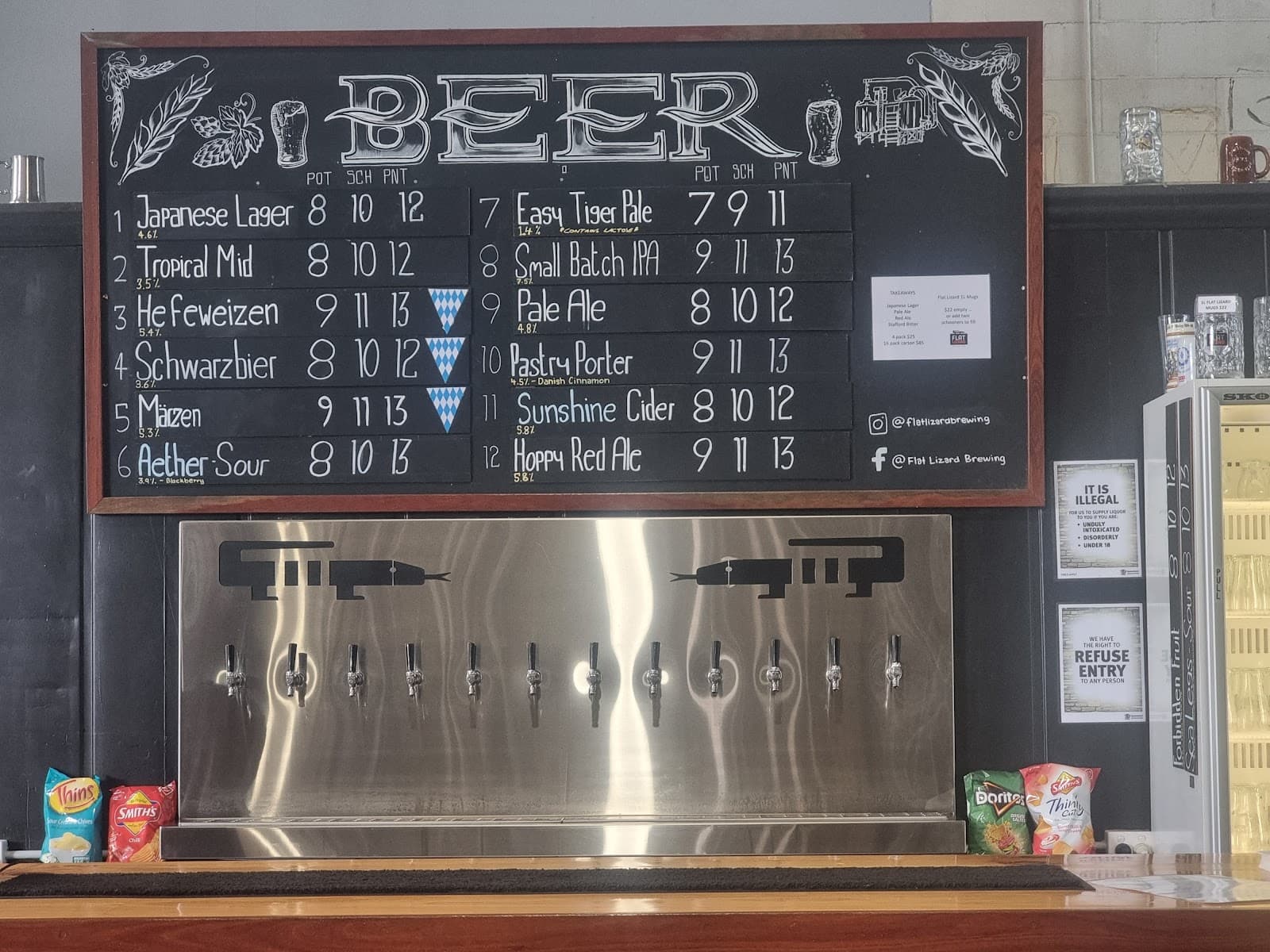 Flat Lizard Brewing — Chermside, Brisbane