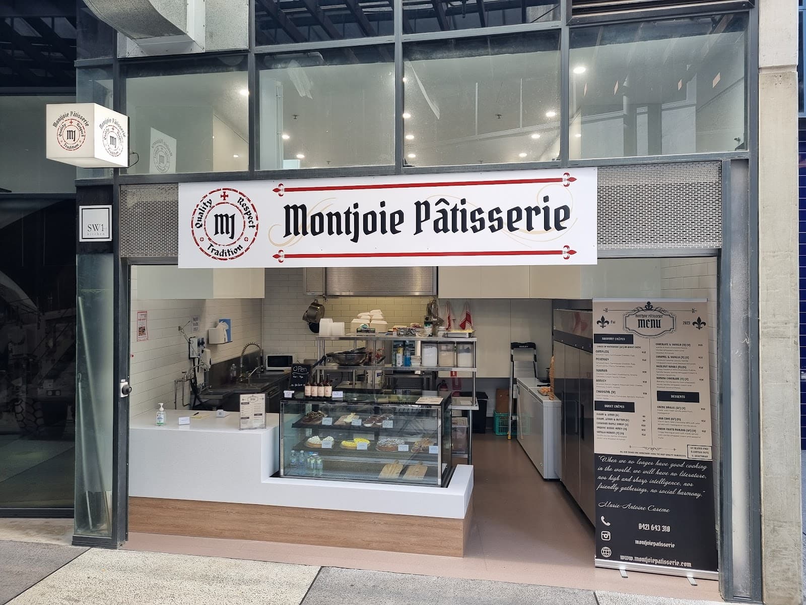 Montjoie Patisserie — Manly, Brisbane