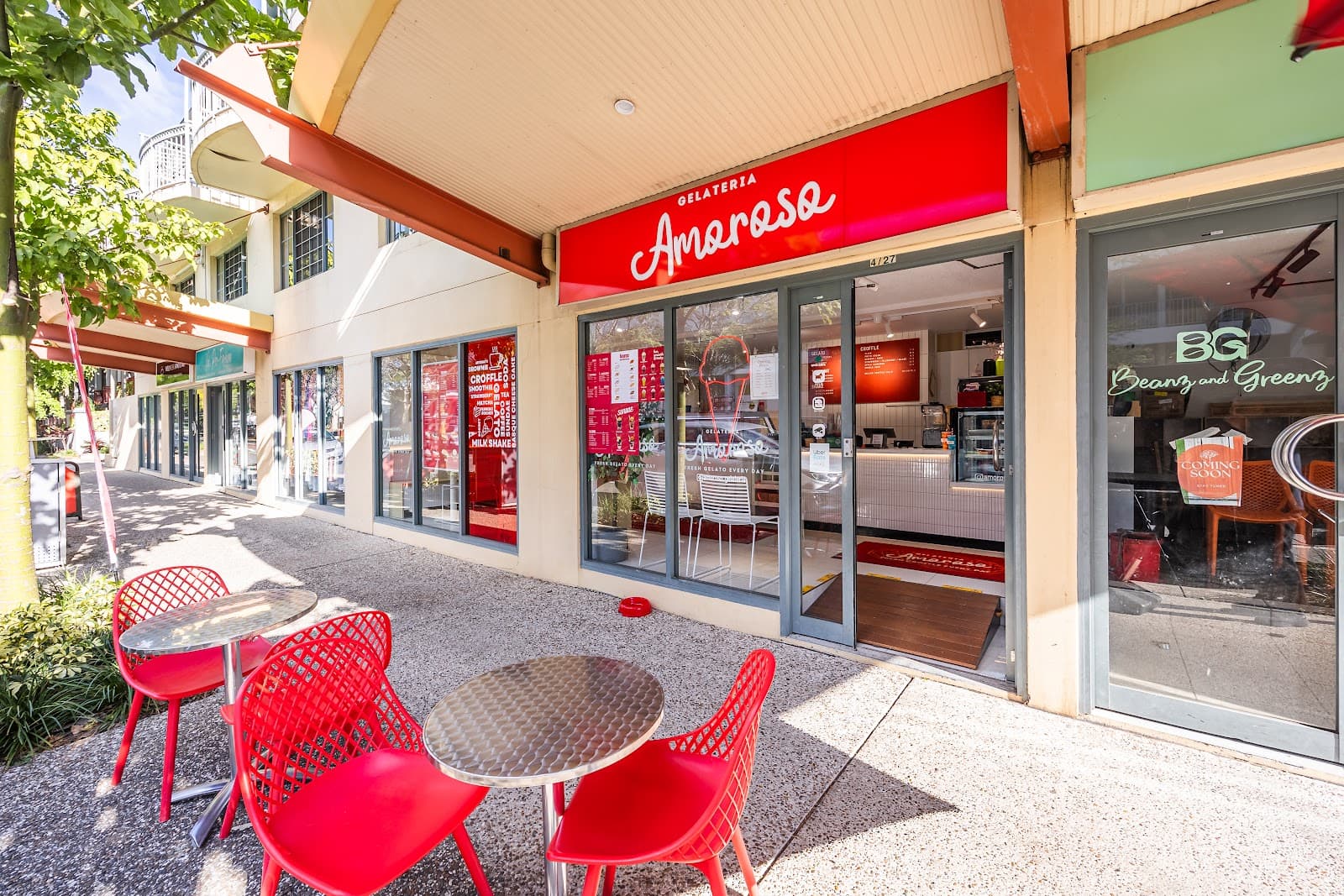 Amoroso Gelateria New Farm — New Farm, Brisbane
