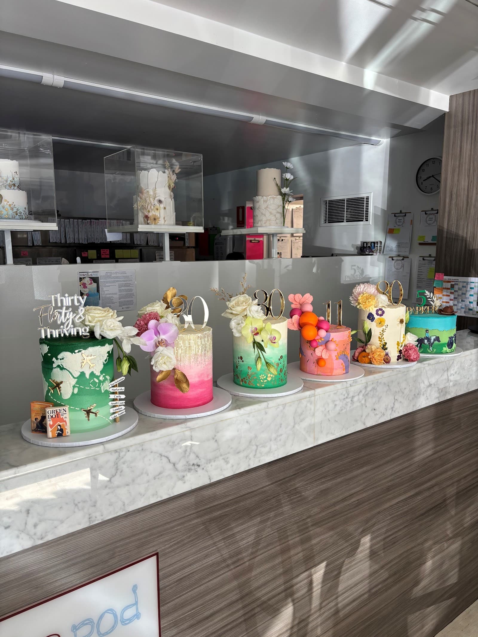 Vanilla Pod Specialty Cake Kitchen — Hamilton, Brisbane