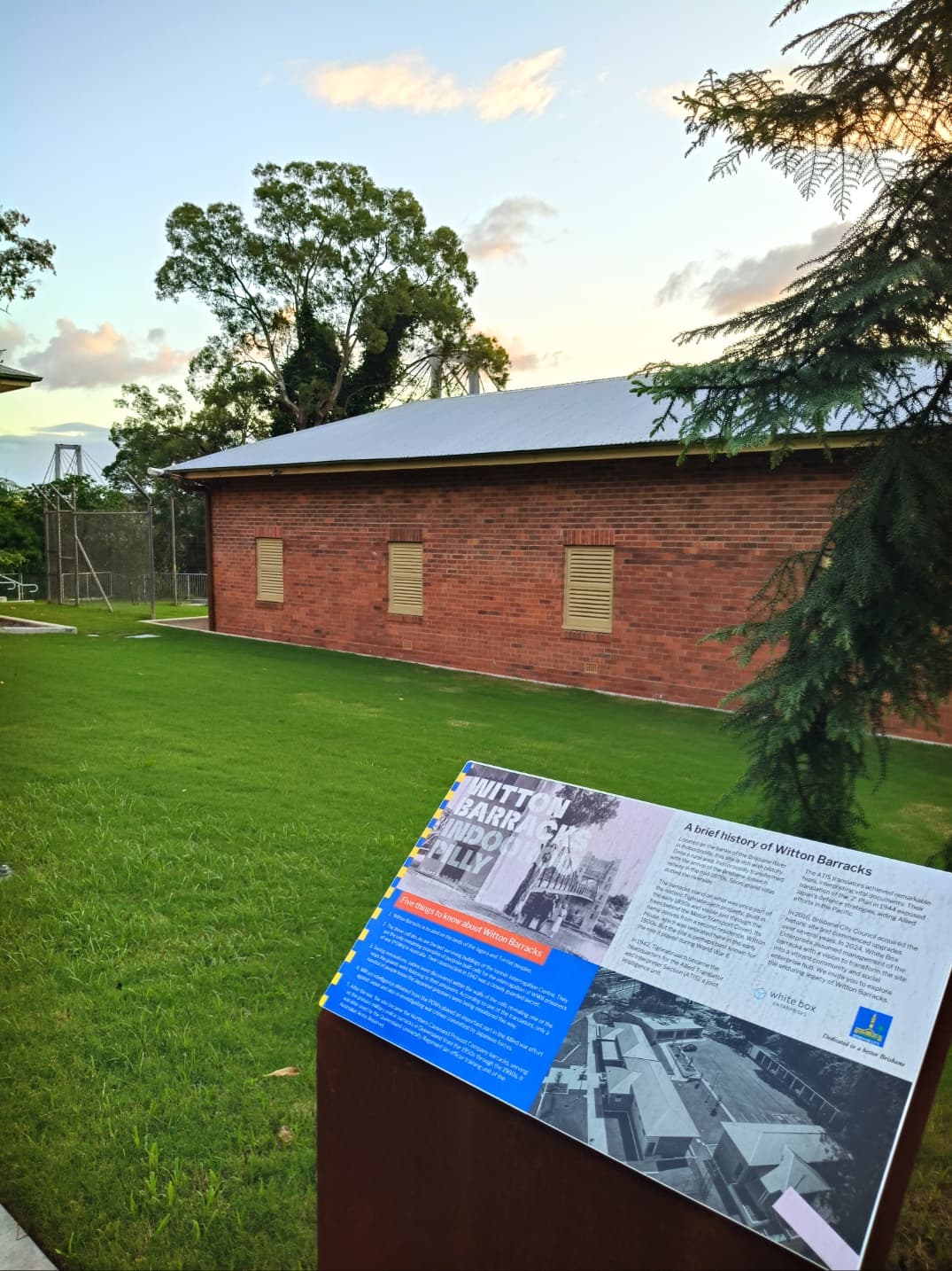 Witton Barracks — Indooroopilly, Brisbane