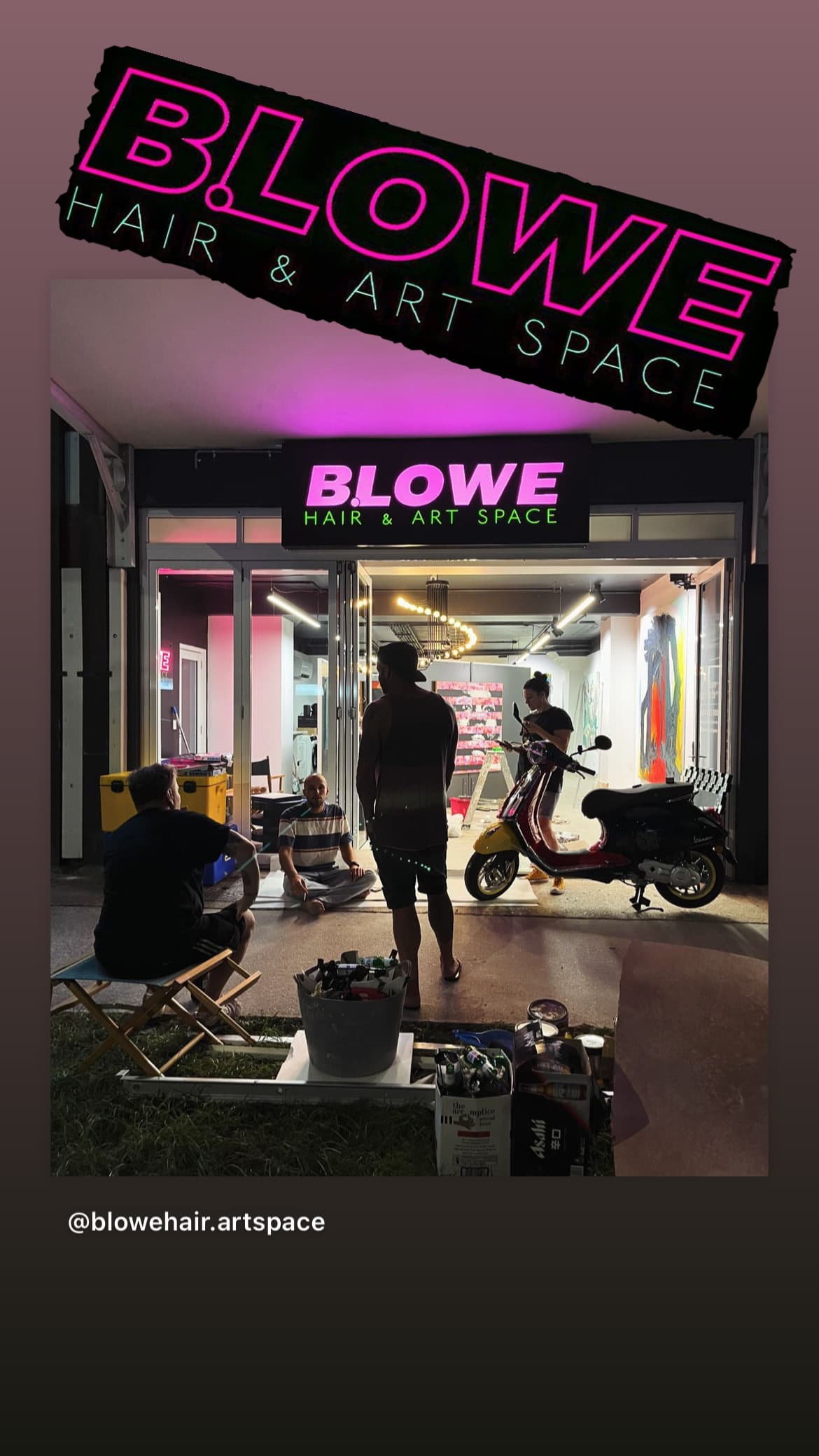 B.LOWE HAIR / ART SPACE — Hamilton, Brisbane