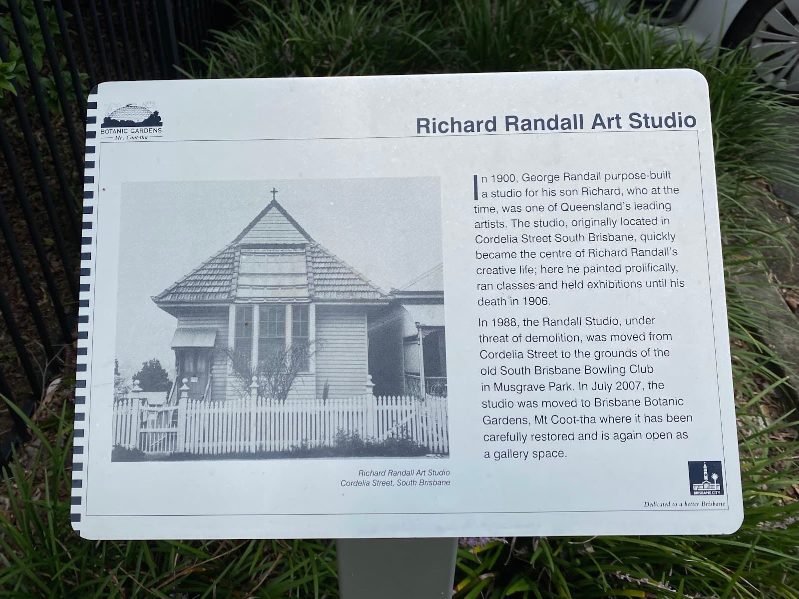 Richard Randall Art Studio — Toowong, Brisbane