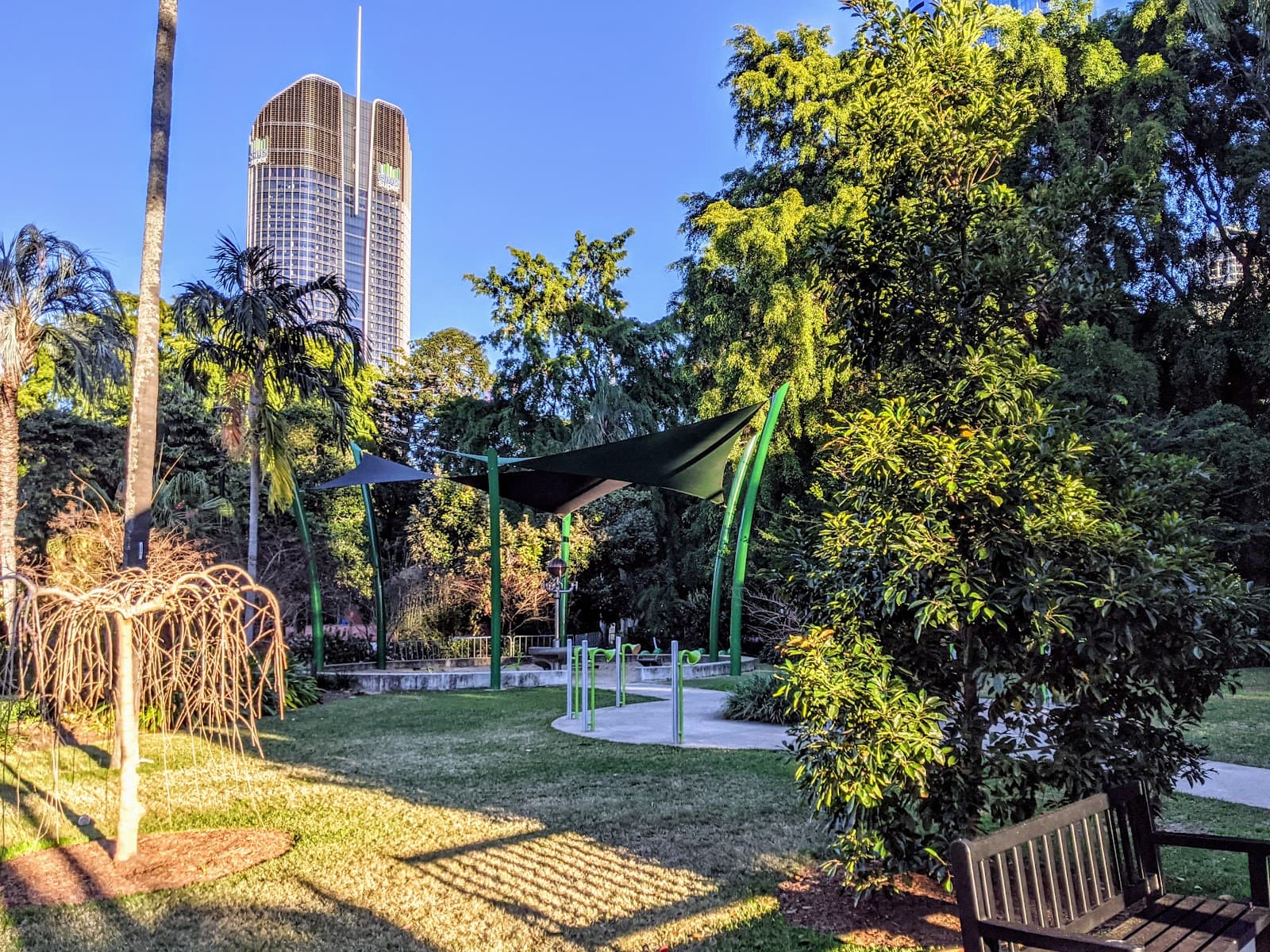 Baldwin Lawn Playground — South Brisbane, Brisbane