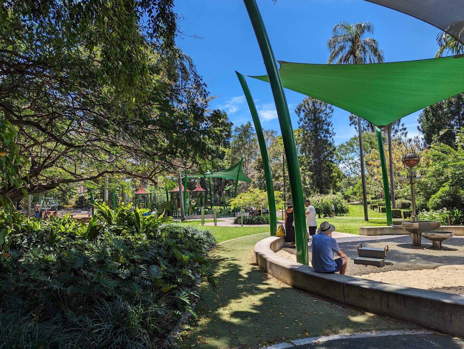 Baldwin Lawn Playground — South Brisbane, Brisbane