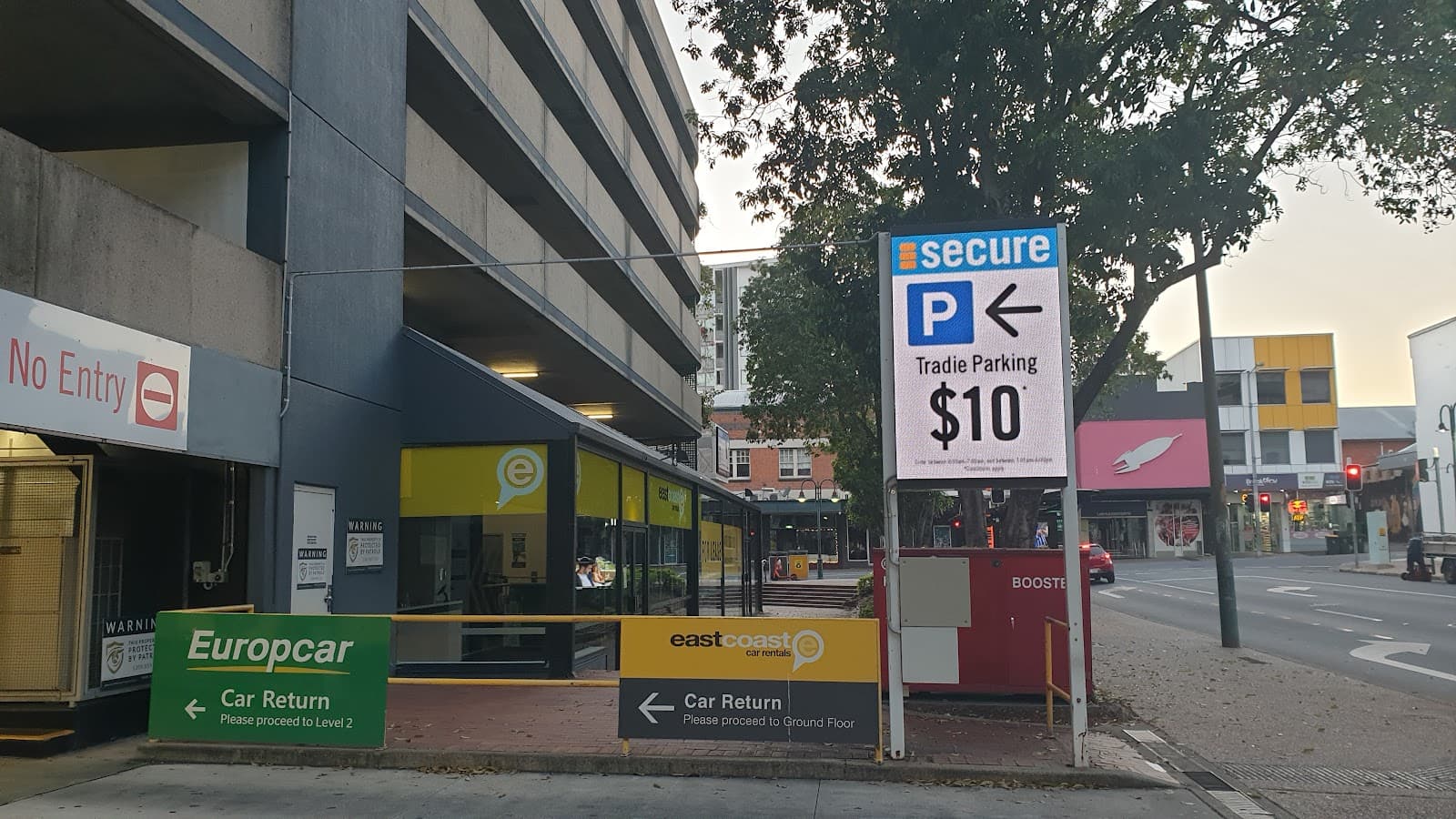 Secure Parking - McWhirters, Fortitude Valley Car Park — Fortitude Valley, Brisbane