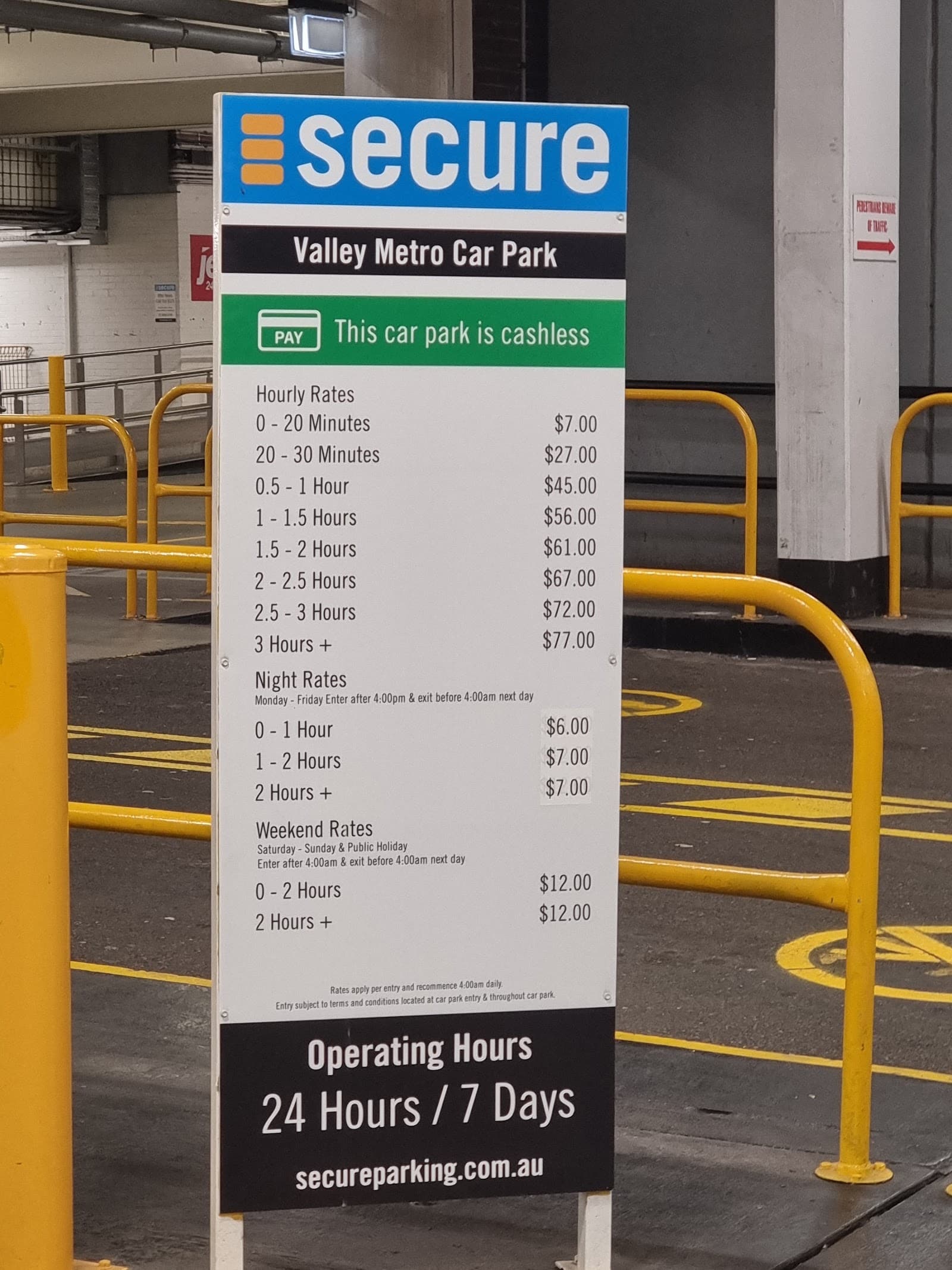 First Parking | Valley Metro Car Park — Fortitude Valley, Brisbane