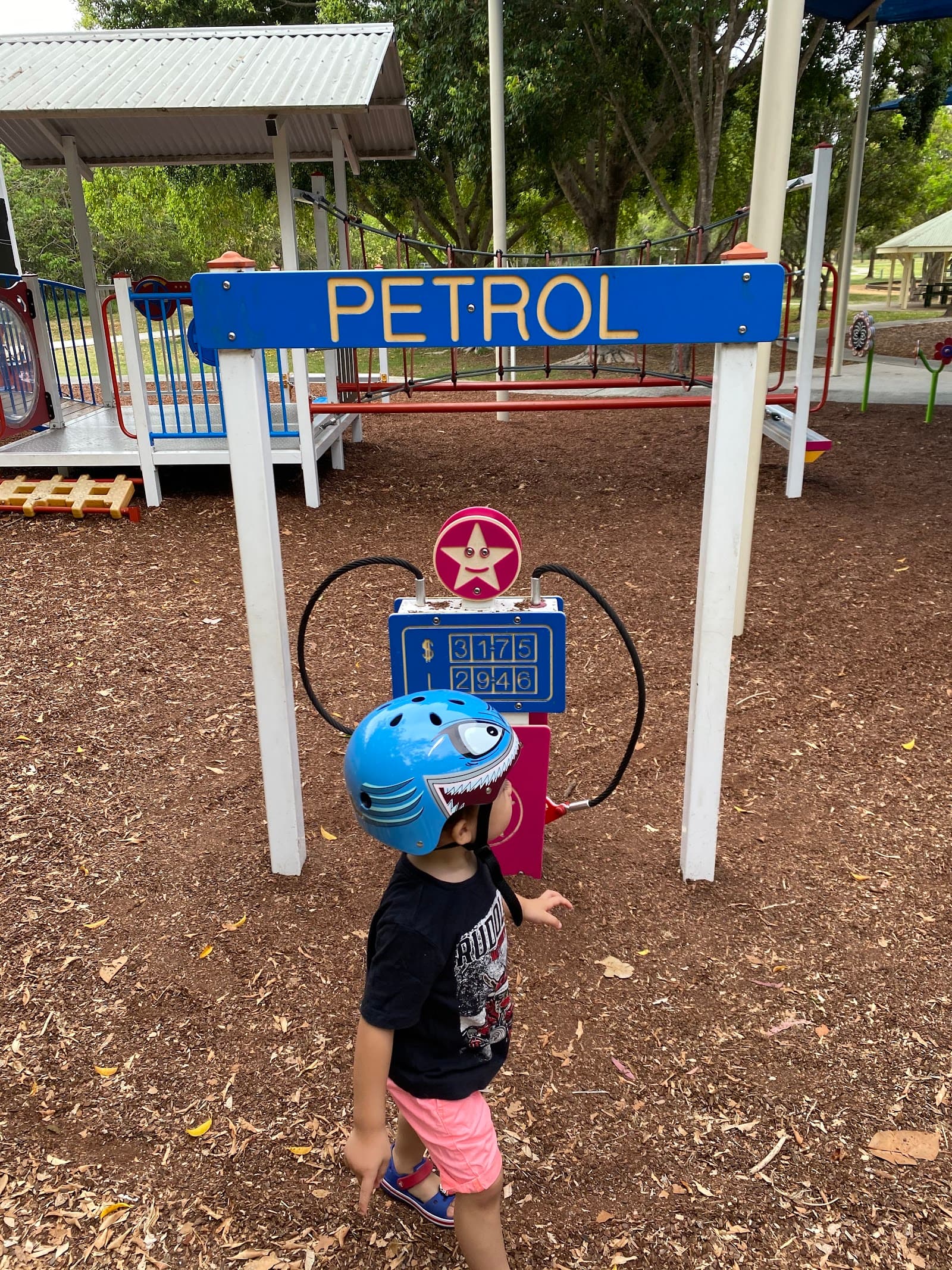 Petrol Station themed playground — Toowong, Brisbane
