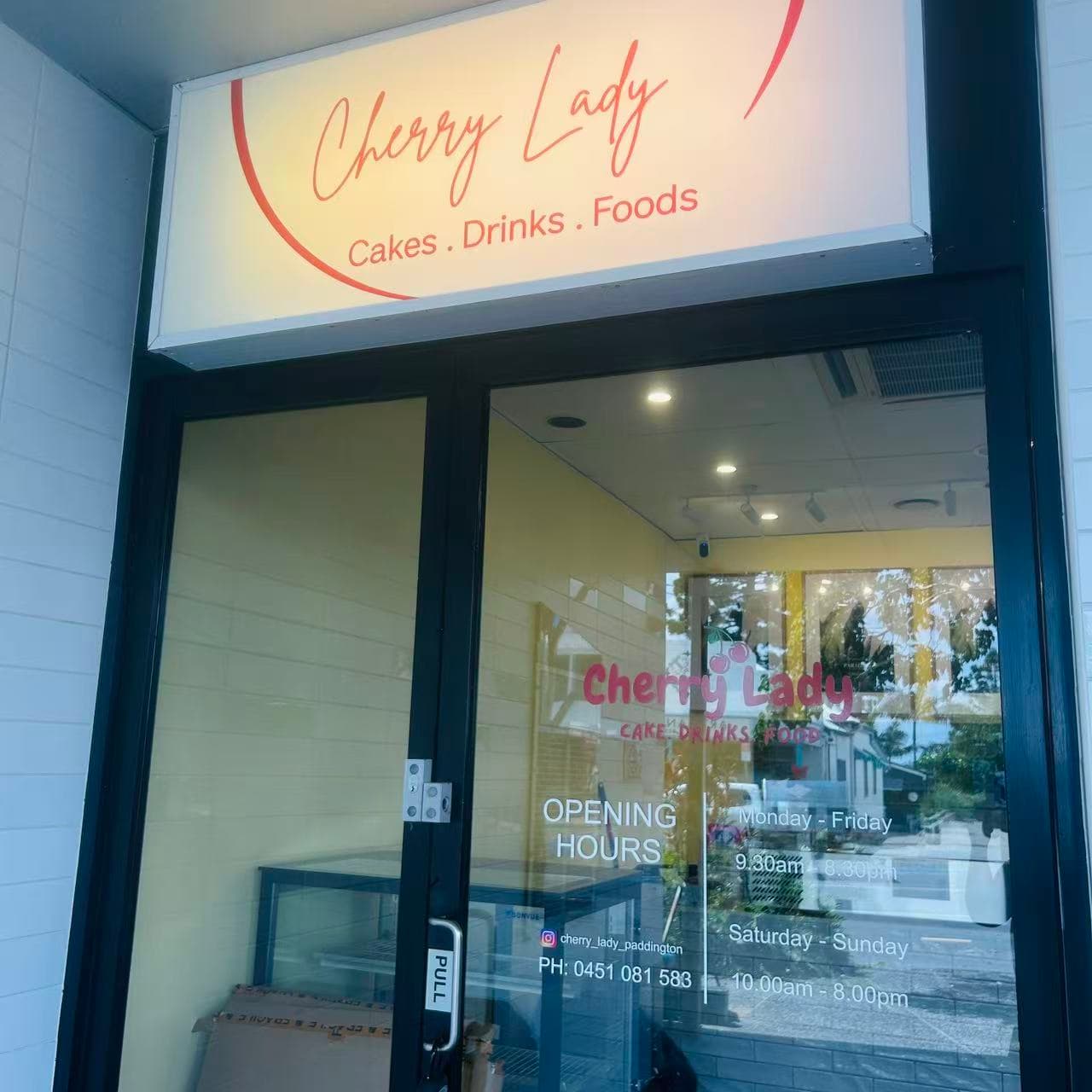 Cherry Lady — Paddington, Brisbane