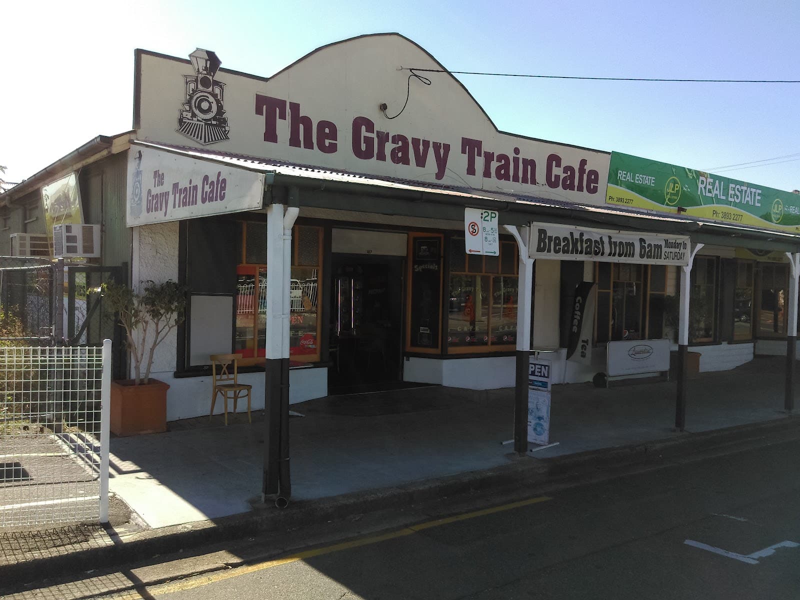 The Gravy Train Cafe — Wynnum, Brisbane