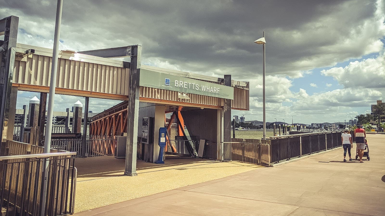 Bretts Wharf ferry terminal — Hamilton, Brisbane