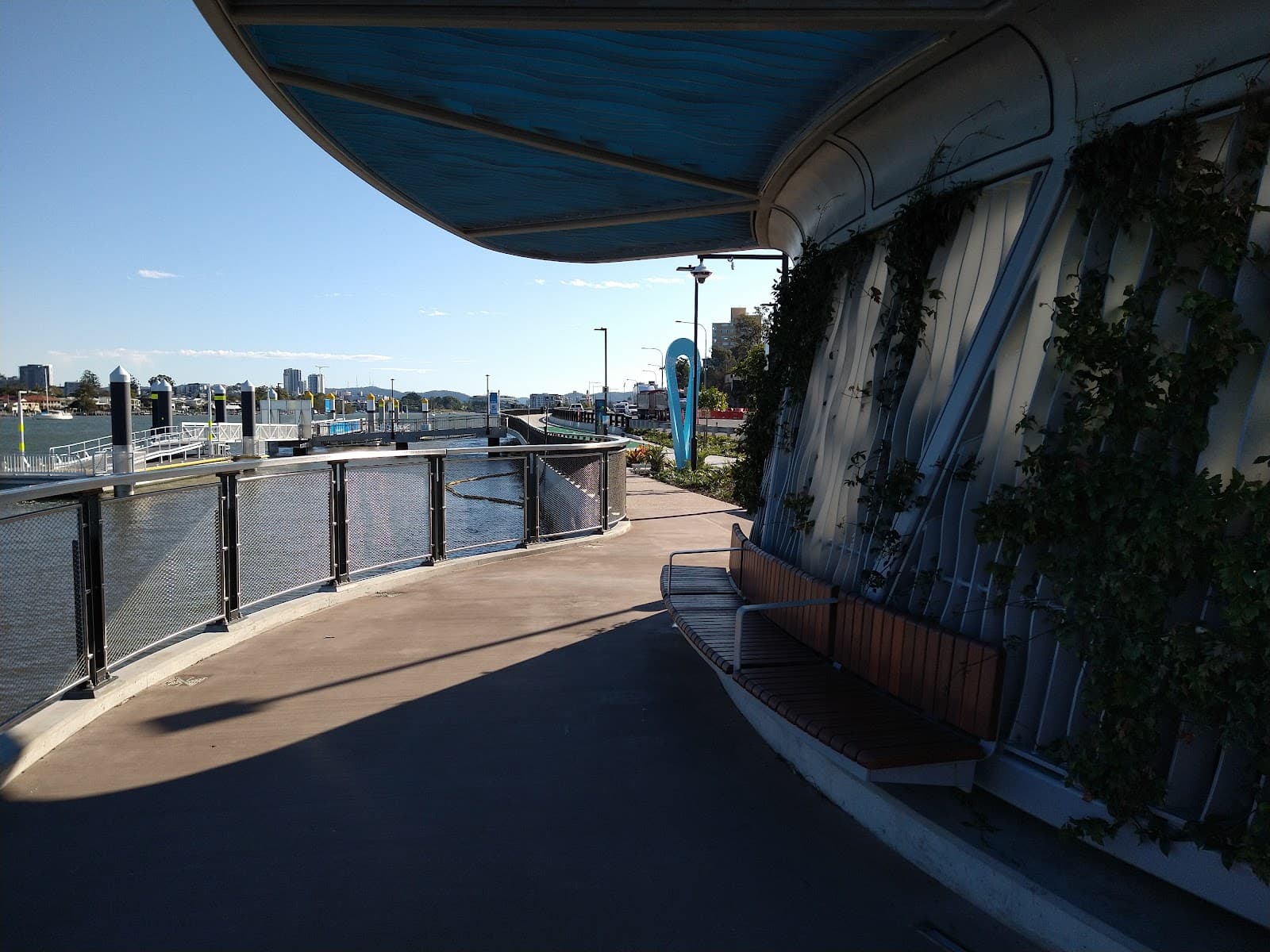 Bretts Wharf ferry terminal — Hamilton, Brisbane