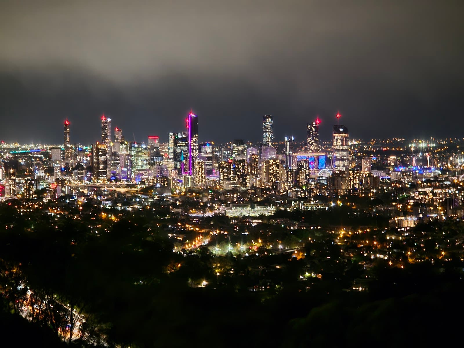 Mt Coot-tha Summit Lookout — Brisbane CBD, Brisbane