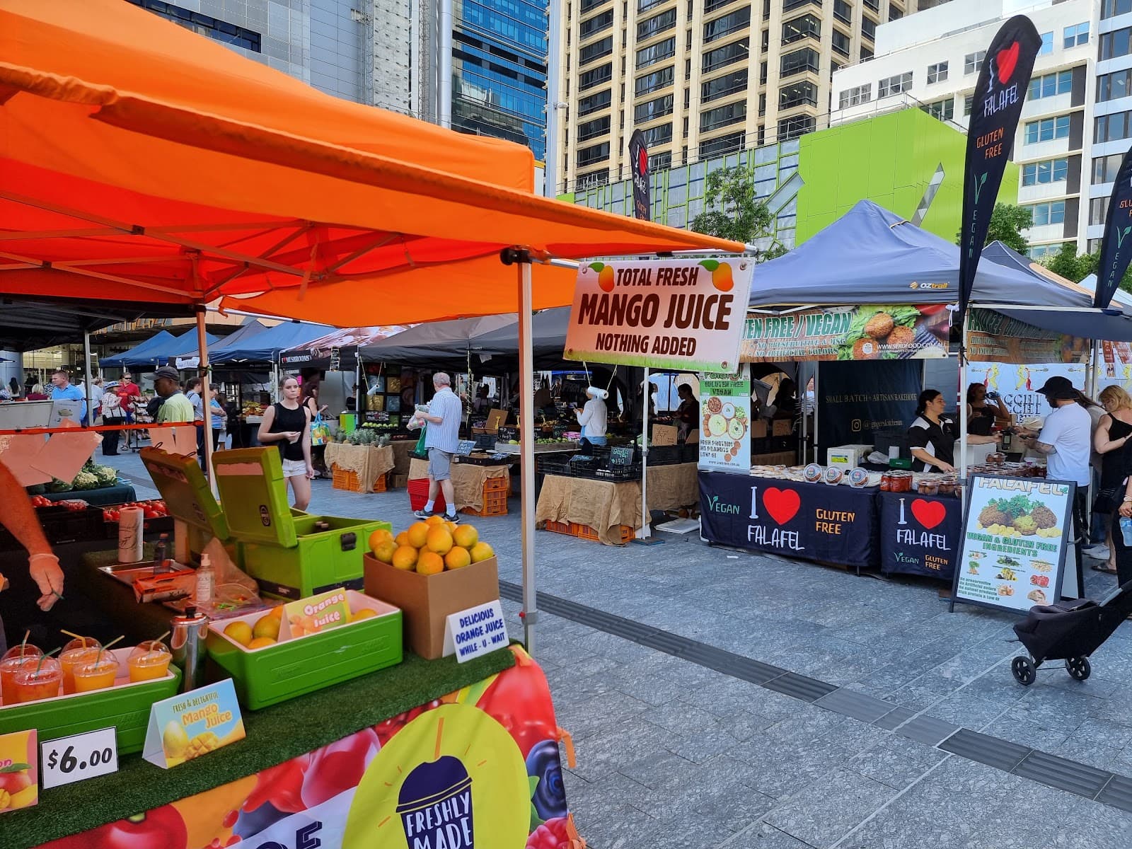 Brisbane City Markets (Reddacliff Place) — Toowong, Brisbane