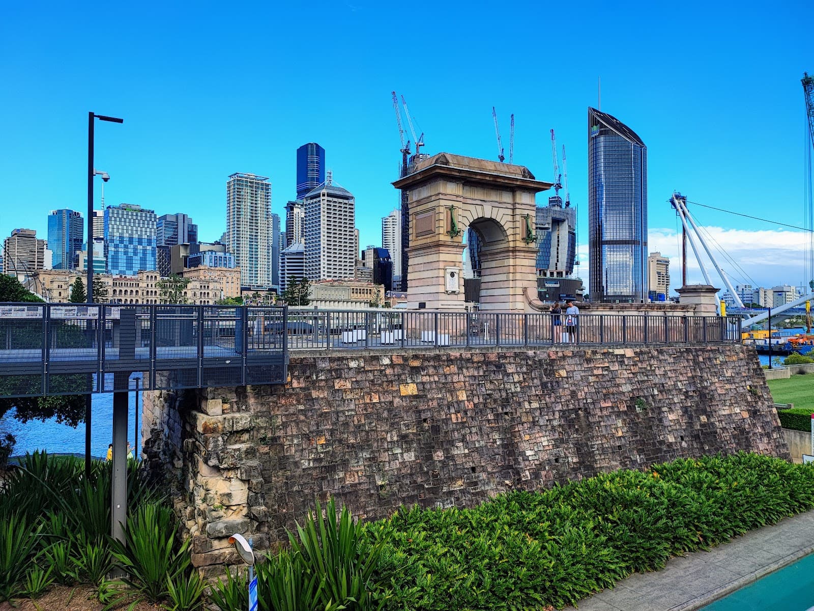 Victoria Bridge Abutment — Milton, Brisbane