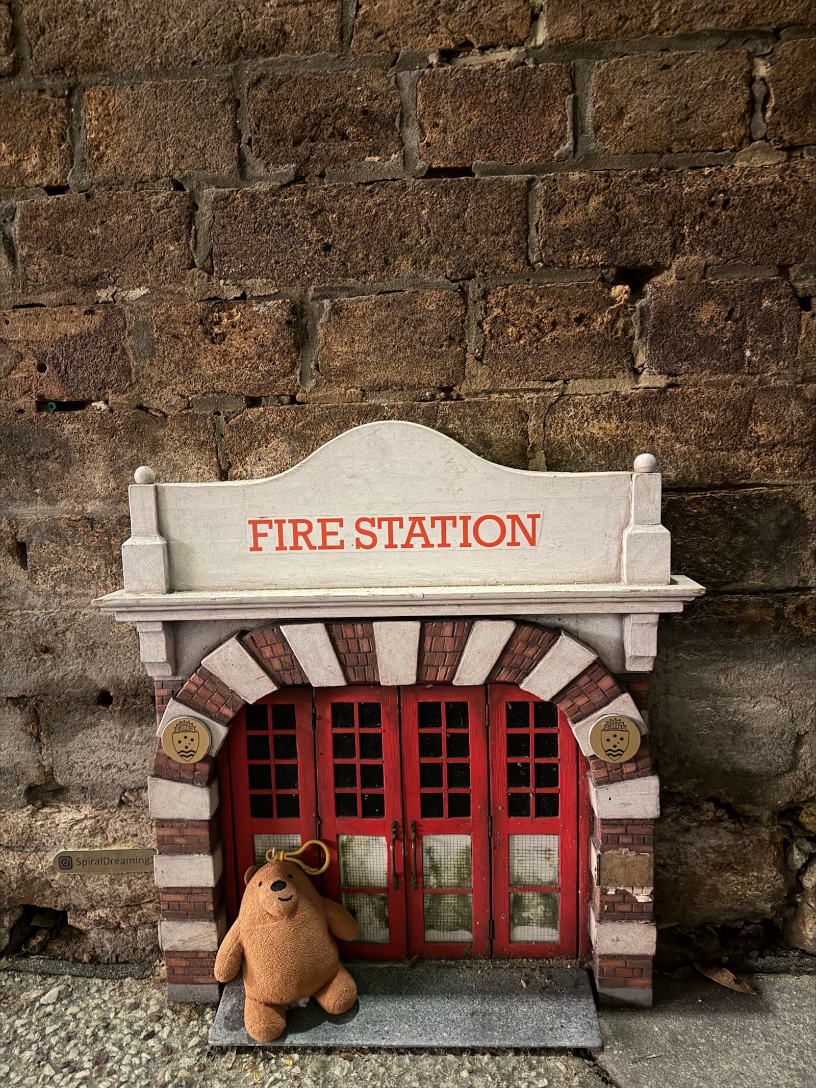 Fire Station Tiny Door — Fortitude Valley, Brisbane