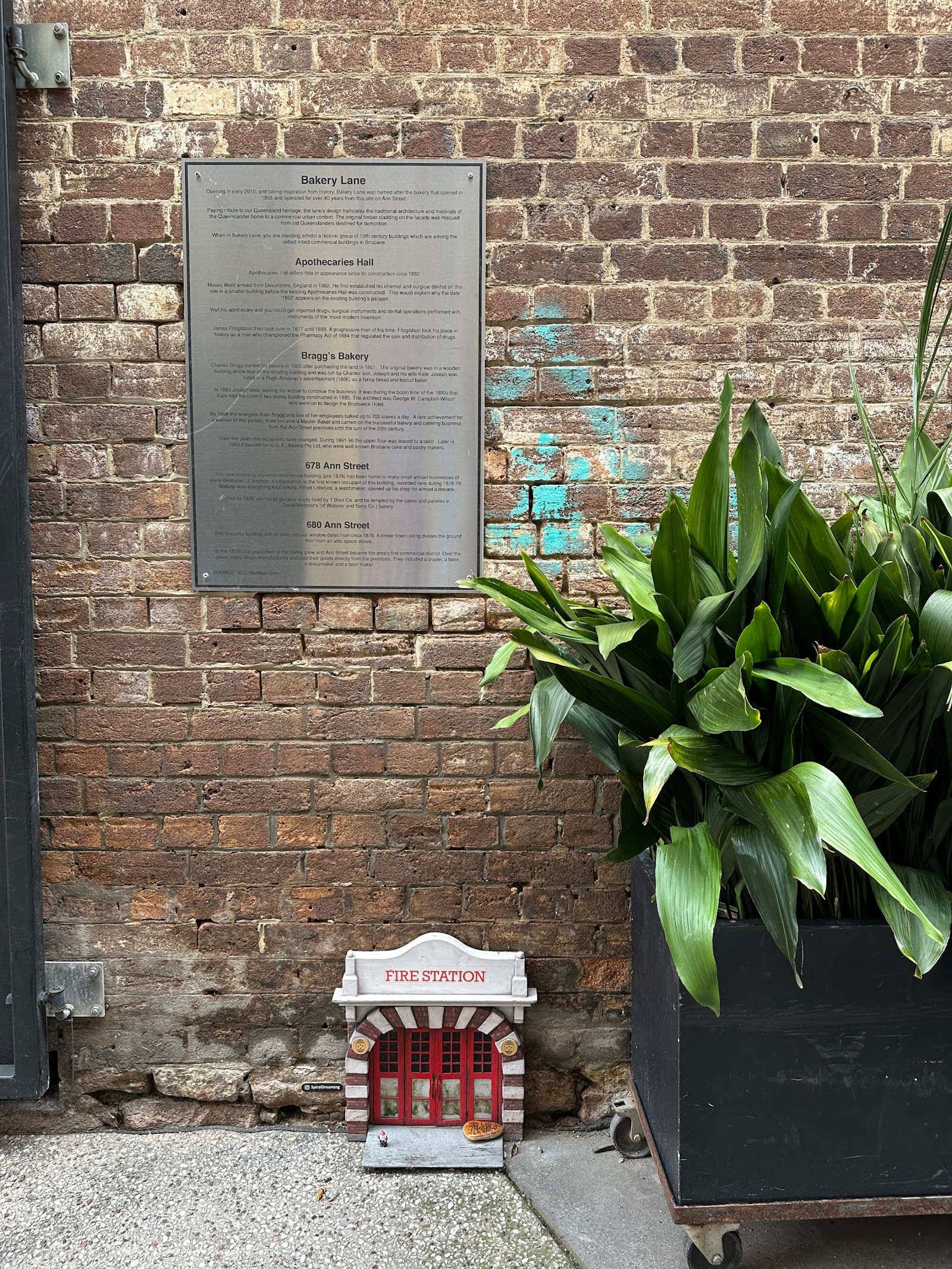 Fire Station Tiny Door — Fortitude Valley, Brisbane