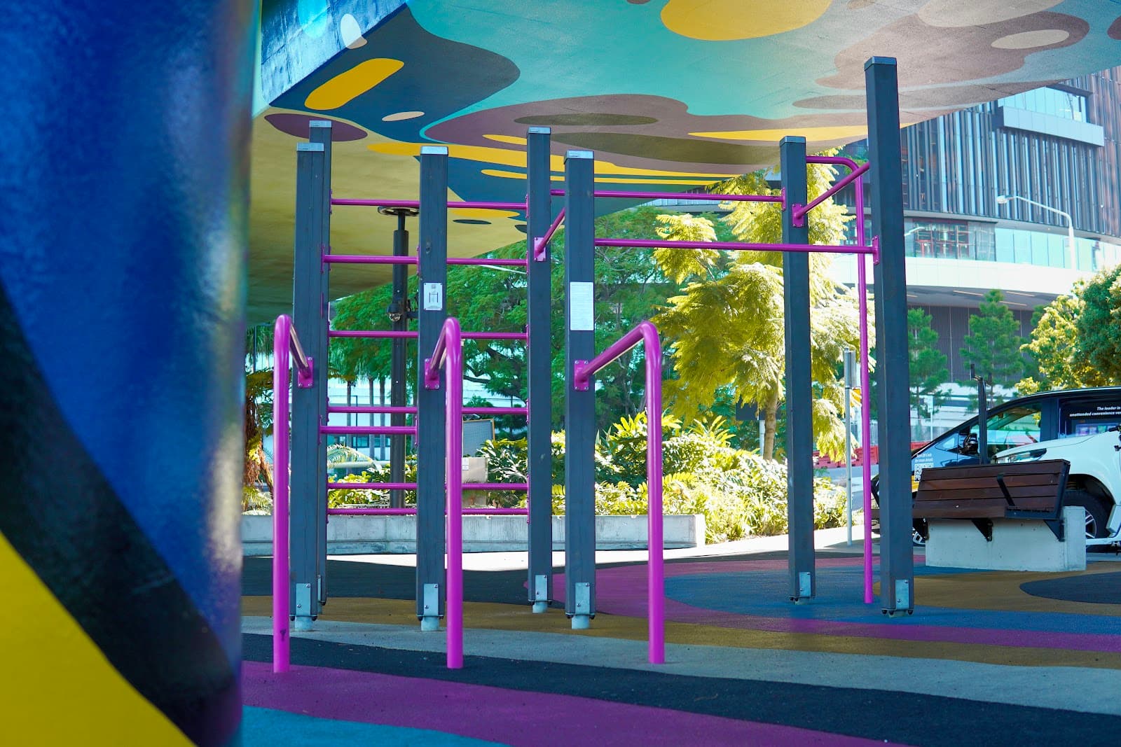 Outdoor Fitness Park - Waterline — Brisbane CBD, Brisbane