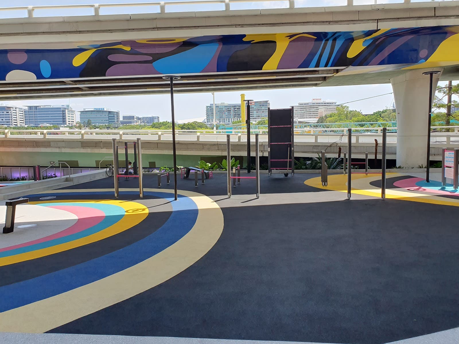 Outdoor Fitness Park - Waterline — Brisbane CBD, Brisbane