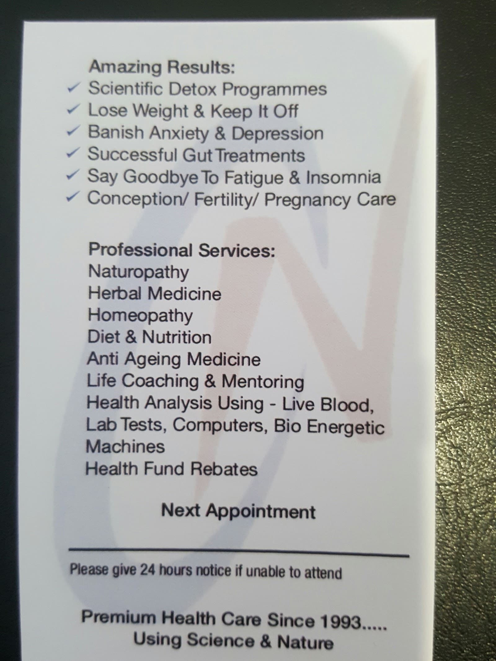 Oxford Naturopathics Anti Ageing & Longevity Institute — Bulimba, Brisbane