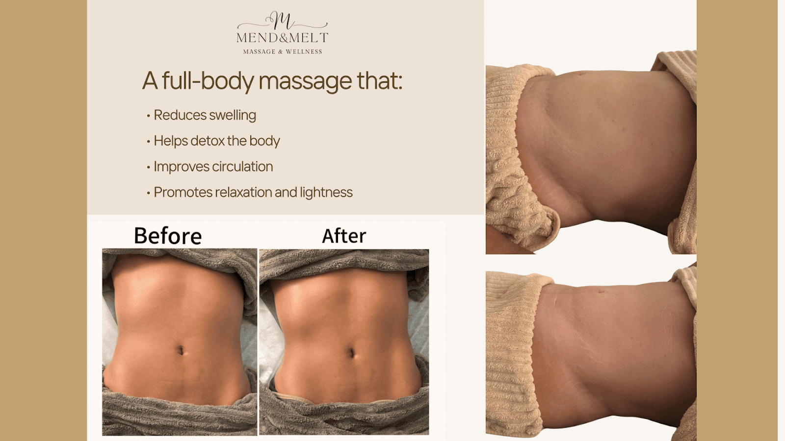 Mend&Melt Massage and Wellness — Kangaroo Point, Brisbane