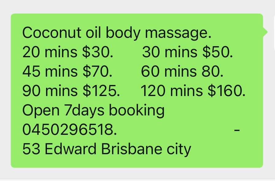 Four Seasons Relaxation Massage — Brisbane CBD, Brisbane