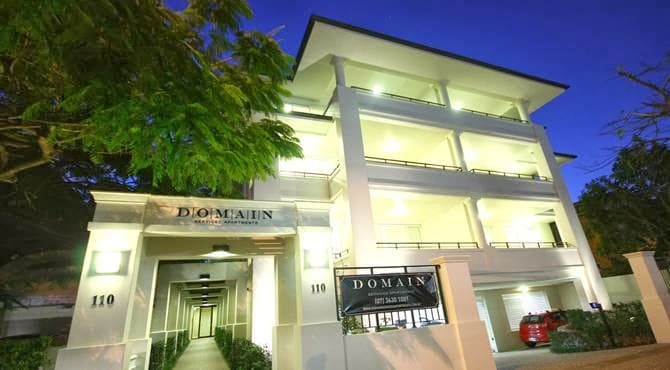 DOMAIN SERVICED APARTMENTS — Hamilton, Brisbane