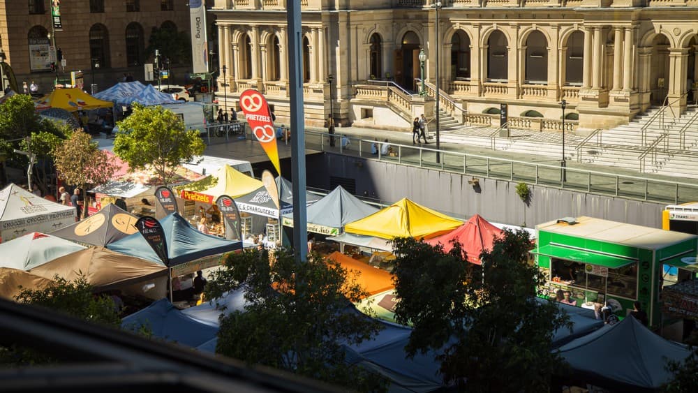 Brisbane City Markets (Reddacliff Place)